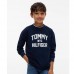 TOMMY HILFIGER μπλούζα παιδική αγόρι KB0KB10642-C1G μπλε